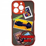 Чохол Bumper Print Ukraine Post для Xiaomi Redmi 10C/Poco C40 Red/Black (Код товару:25166) Харьков