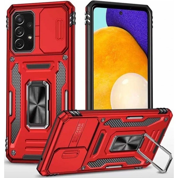 Чохол Camshield Army Ring для Samsung A23 A235 Red (Код товару:24943) Харьков - изображение 1