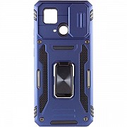 Чохол Camshield Army Ring для Xiaomi Redmi 10C/Poco C40 Navy (Код товару:25250) Харьков