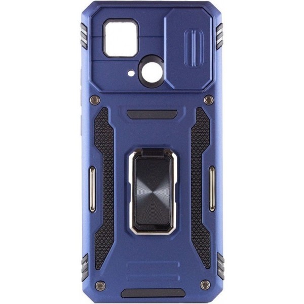 Чохол Camshield Army Ring для Xiaomi Redmi 10C/Poco C40 Navy (Код товару:25250) Харьков - изображение 1