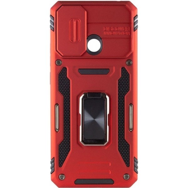 Чохол Camshield Army Ring для Xiaomi Redmi 10C/Poco C40 Red (Код товару:25247) Харьков - изображение 1