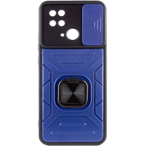 Чохол Camshield Flash Ring для Xiaomi Redmi 10C/Poco C40 Синій (Код товару:22763) Харьков - изображение 1