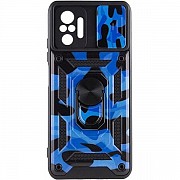 Чохол Camshield Serge Ring Camo для Xiaomi Redmi Note 10 Pro/10 Pro Max Army Blue (Код товару:24889) Харьков