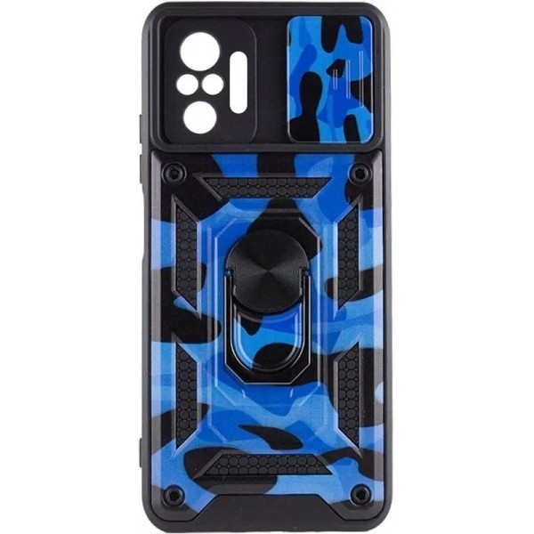 Чохол Camshield Serge Ring Camo для Xiaomi Redmi Note 10 Pro/10 Pro Max Army Blue (Код товару:24889) Харьков - изображение 1