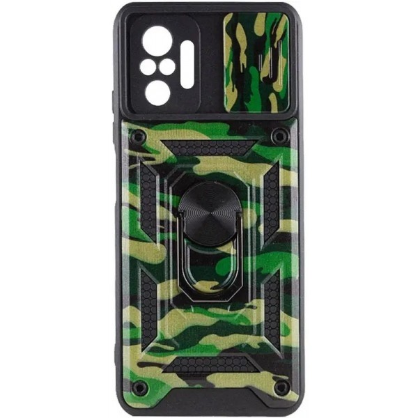 Чохол Camshield Serge Ring Camo для Xiaomi Redmi Note 10 Pro/10 Pro Max Army Green (Код товару:24469 Харьков - изображение 1