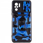 Чохол Camshield Serge Ring Camo для Xiaomi Redmi Note 10/10s/Poco M5s Army Blue (Код товару:24284) Харьков