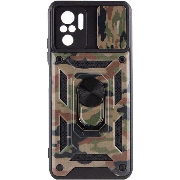 Чохол Camshield Serge Ring Camo для Xiaomi Redmi Note 10/10s/Poco M5s Army Brown (Код товару:24287) Харьков - изображение 1