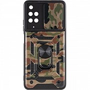 Чохол Camshield Serge Ring Camo для Xiaomi Redmi Note 11 Pro/11 Pro 5G/11E Pro 5G Army Brown (Код то Харьков