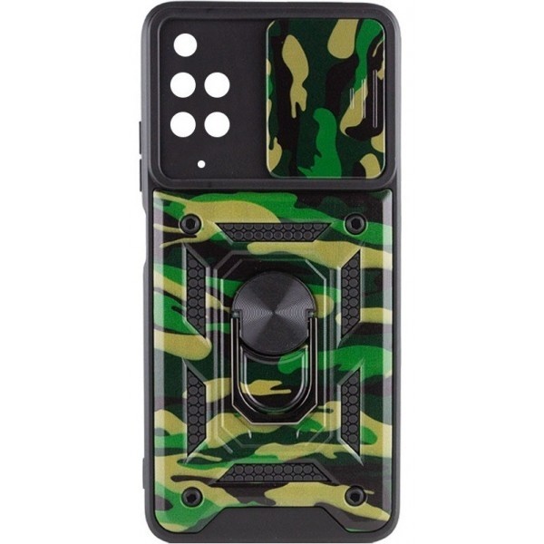 Чохол Camshield Serge Ring Camo для Xiaomi Redmi Note 11 Pro/11 Pro 5G/11E Pro 5G Army Green (Код то Харьков - изображение 1