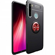 Чохол Deen Color Ring Xiaomi Redmi Note 8 Black/Red (Код товару:14964) Харьков