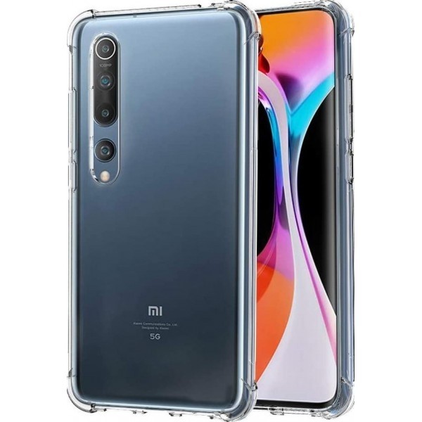 Чохол Getman з посиленими кутами для Xiaomi Mi 10/Mi 10 Pro прозорий (Код товару:17546) Харьков - изображение 1