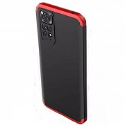 Чохол GKK Dual Armor для Xiaomi Redmi Note 11/Note 11s Black/Red (Код товару:21048) Харьков