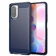 Чохол iPaky Carbon Fiber для Xiaomi Redmi K40/K40 Pro/K40 Pro+/Poco F3/Mi 11i Blue (Код товару:21462 Харьков