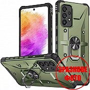 Чохол Pathfinder Ring для Samsung A04 A045 Army Green (Код товару:25217) Харьков