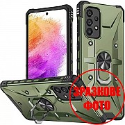 Чохол Pathfinder Ring для Xiaomi Redmi 10C/Poco C40 Army Green (Код товару:24274) Харьков