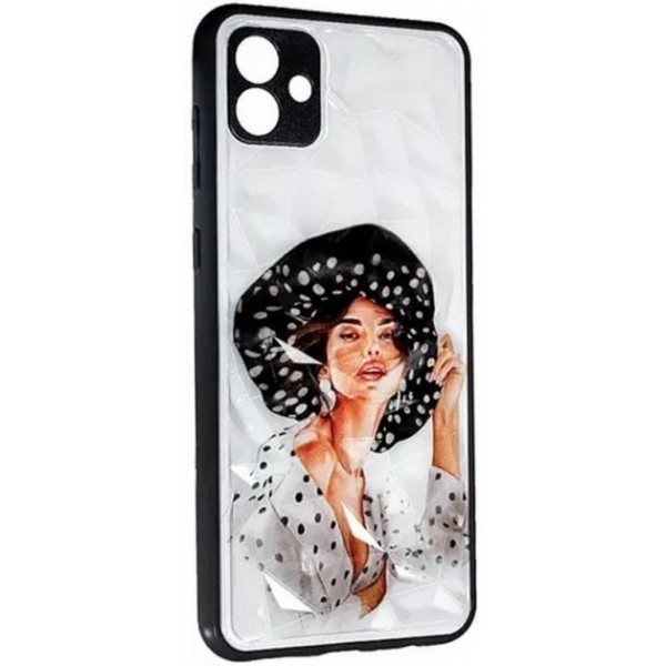 Чохол Prisma Ladies для Samsung A04 A045 Girl in a hat (Код товару:25225) Харьков - изображение 1