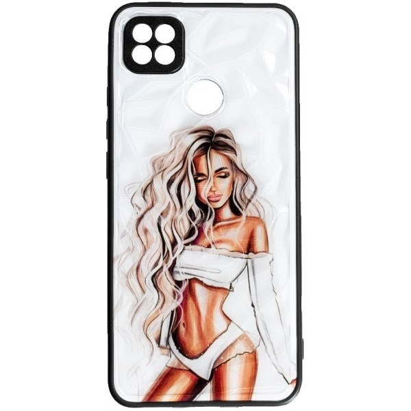 Чохол Prisma Ladies для Xiaomi Redmi 10C/Poco C40 White (Код товару:21304) Харьков - изображение 1