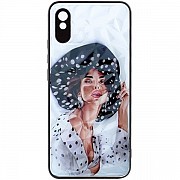 Чохол Prisma Ladies для Xiaomi Redmi 9A Girl in a hat (Код товару:25227) Харьков