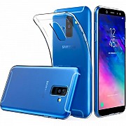 Чохол Samsung силікон A605 (A6Plus) прозорий (Код товару:12495) Харьков