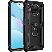 Чохол Serge Ring for Magnet для Xiaomi Mi 10T Lite/Note 9 Pro 5G Black (Код товару:19543) Харьков