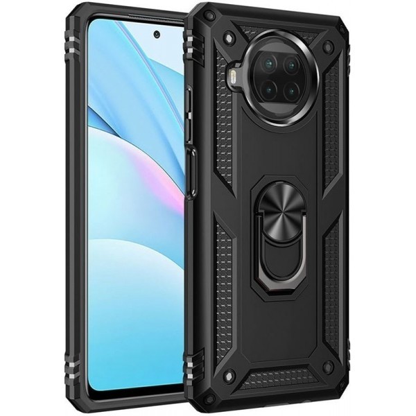 Чохол Serge Ring for Magnet для Xiaomi Mi 10T Lite/Note 9 Pro 5G Black (Код товару:19543) Харьков - изображение 1