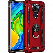 Чохол Serge Ring for Magnet для Xiaomi Redmi Note 9 Red (Код товару:18208) Харьков