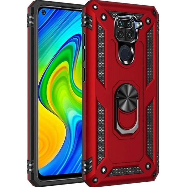 Чохол Serge Ring for Magnet для Xiaomi Redmi Note 9 Red (Код товару:18208) Харьков - изображение 1