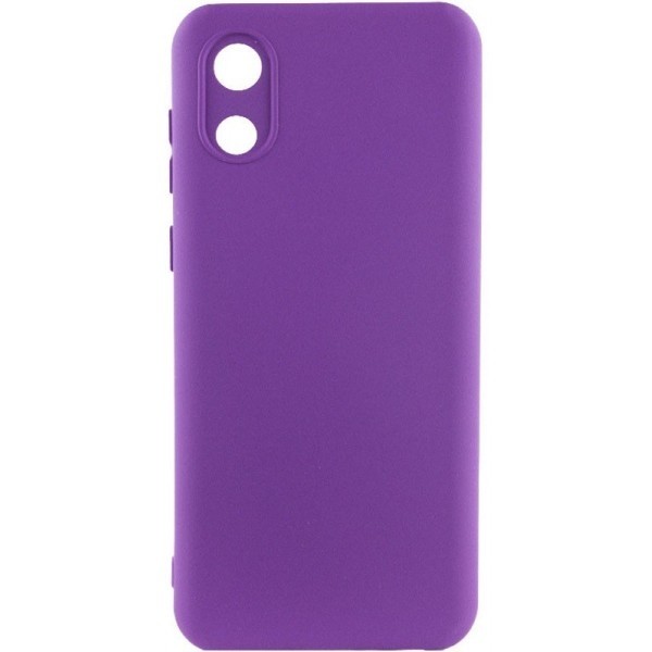 Чохол Silicone Cover Lakshmi Full Camera для Samsung A032 A03 Core Purple (Код товару:21952) Харьков - изображение 1