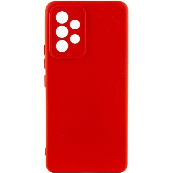 Чохол Silicone Cover Lakshmi Full Camera для Samsung A73 A736 Red (Код товару:20994) Харьков - изображение 1