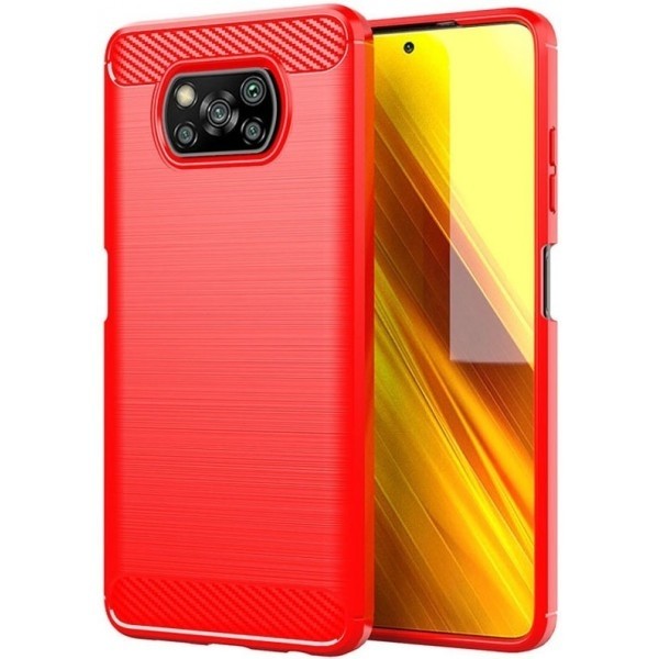 Pocophone Чохол Slim Series для Xiaomi Poco X3/X3 Pro Red (Код товару:16107) Харьков - изображение 1