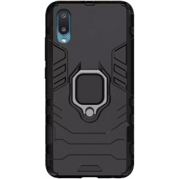 Чохол Transformer Ring for Magnet для Samsung A02 A022 Black (Код товару:18957) Харьков - изображение 1