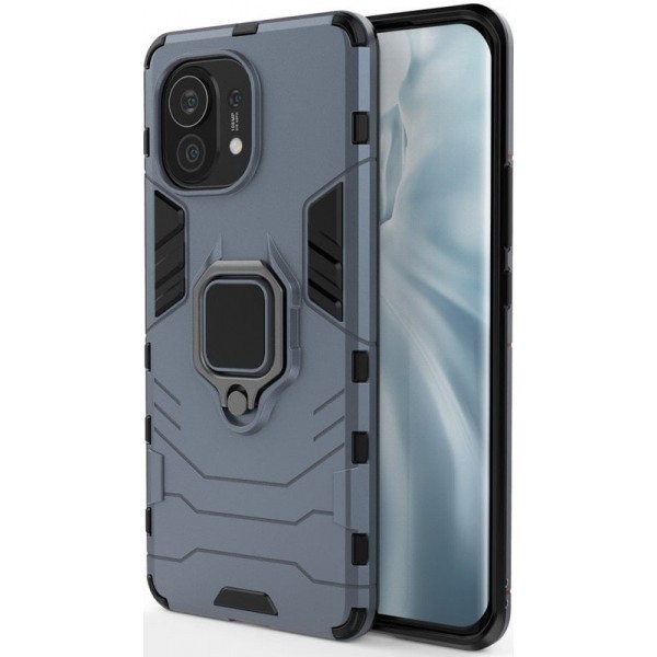 Чохол Transformer Ring for Magnet для Xiaomi Mi 11 Metal Slate (Код товару:16789) Харьков - изображение 1