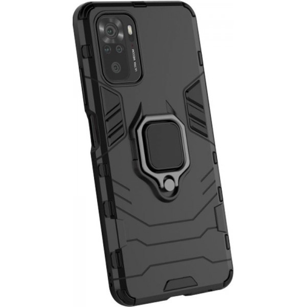 Чохол Transformer Ring для Xiaomi Redmi Note 10/10s/Poco M5s Black (Код товару:17674) Харьков - изображение 1