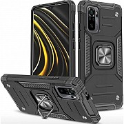 Чохол Union Ring for Magnet для Xiaomi Redmi Note 10/10s/Poco M5s Black (Код товару:17682) Харьков