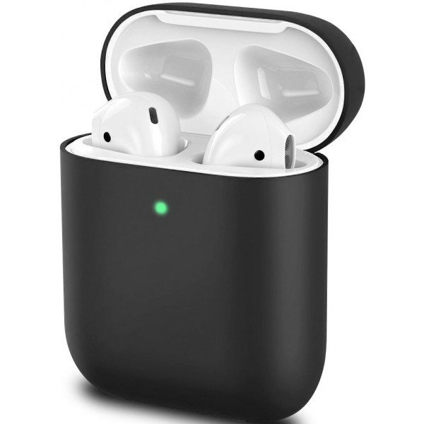 Чохол для навушників Apple AirPods 1/2 Black (Код товару:12720) Харьков - изображение 1
