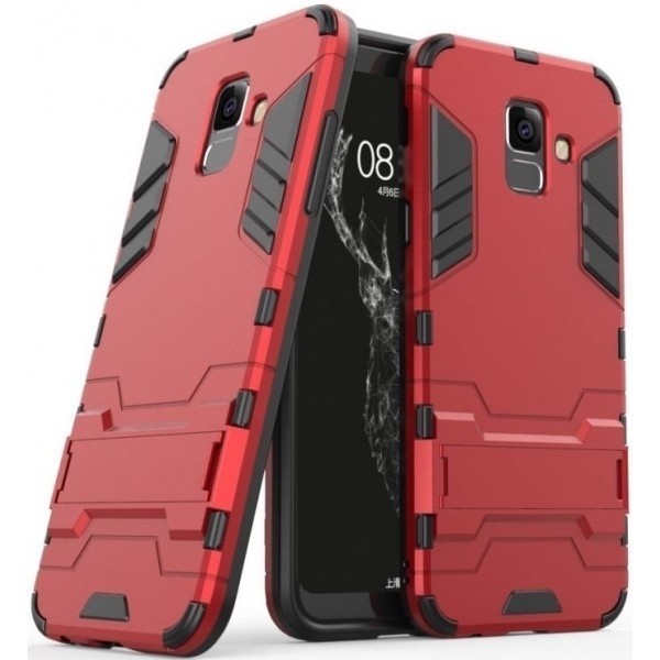 Чохол пластиковий з підставкою для Samsung A600 Red (Код товару:12494) Харьков - изображение 1