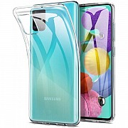 Чохол силіконовий Samsung M51 прозорий (Код товару:14341) Харьков