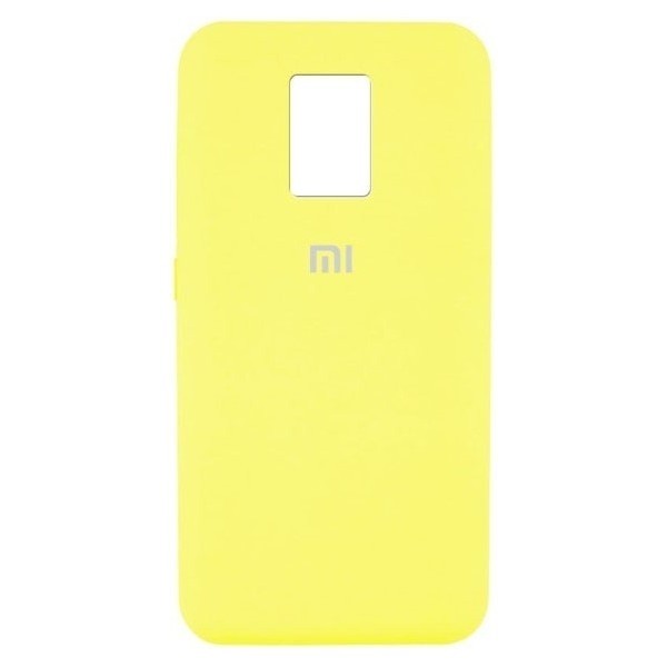 Чохол силіконовий Xiaomi Redmi Note 9S Yellow (Код товару:13594) Харьков - изображение 1