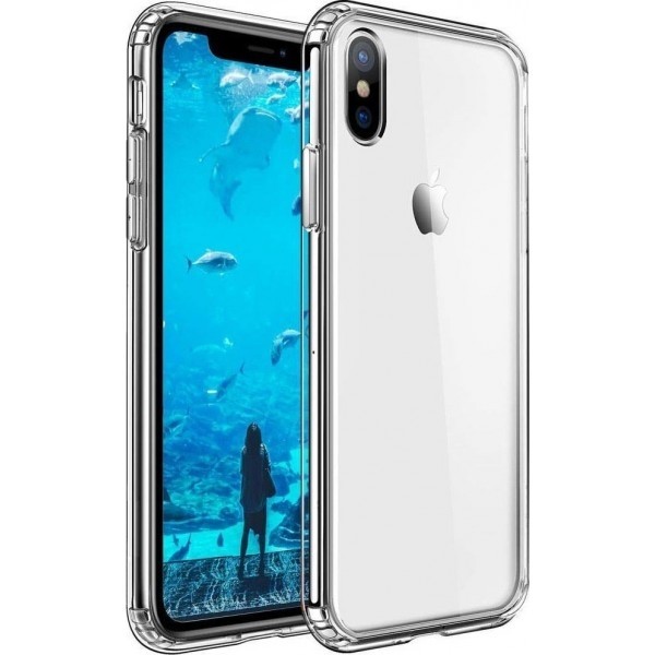 Apple Чохол силіконовий для iPhone X/XS Прозорий (Код товару:18149) Харьков - изображение 1