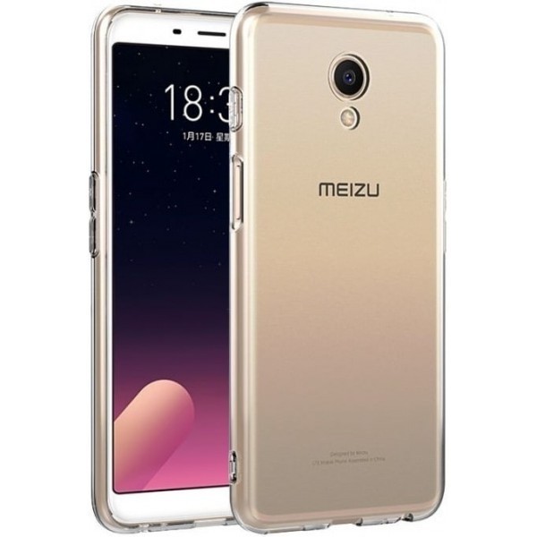 Чохол силіконовий для Meizu M6S Прозорий (Код товару:12599) Харьков - изображение 1