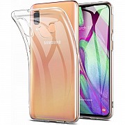 Чохол силіконовий для Samsung A40 A405 прозорий (Код товару:12767) Харьков