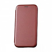 Чохол-книжка Anomaly Carbon для Samsung A02 A022 Brown (Код товару:19390) Харьков