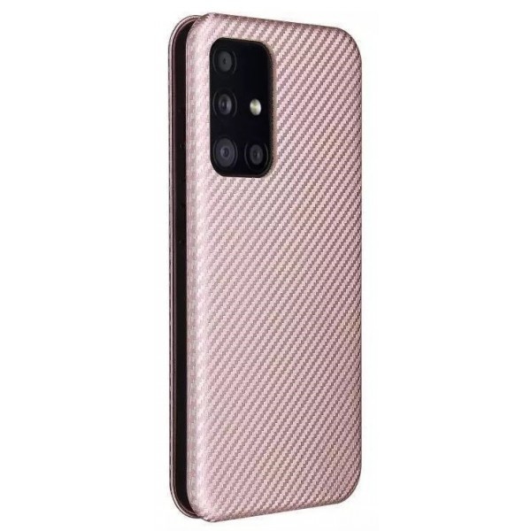 Чохол-книжка Anomaly Carbon для Samsung A73 A736 Rose Gold (Код товару:22121) Харьков - изображение 1