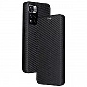 Чохол-книжка Anomaly Carbon для Xiaomi Redmi Note 11 5G/Note 11s 5G/Poco M4 Pro 5G Black (Код товару Харьков