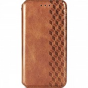 Чохол-книжка Getman Cubic для Xiaomi Redmi 10/Note 11 4G Brown (Код товару:19360) Харьков