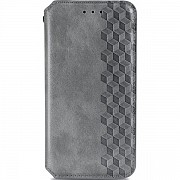 Чохол-книжка Getman Cubic для Xiaomi Redmi 10/Note 11 4G Gray (Код товару:19362) Харьков