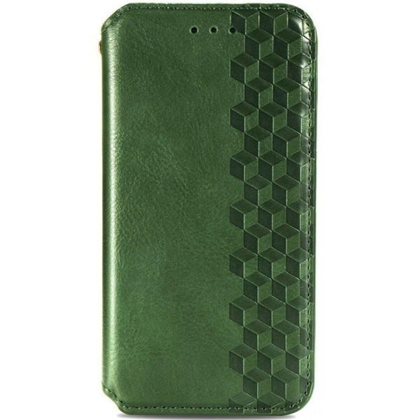 Чохол-книжка Getman Cubic для Xiaomi Redmi 10C/Poco C40 Зелений (Код товару:23374) Харьков - изображение 1