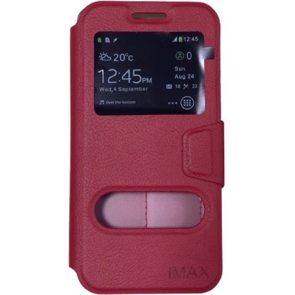 Чохол-книжка Imax для Samsung J330 Red (Код товару:12145) Харьков - изображение 1