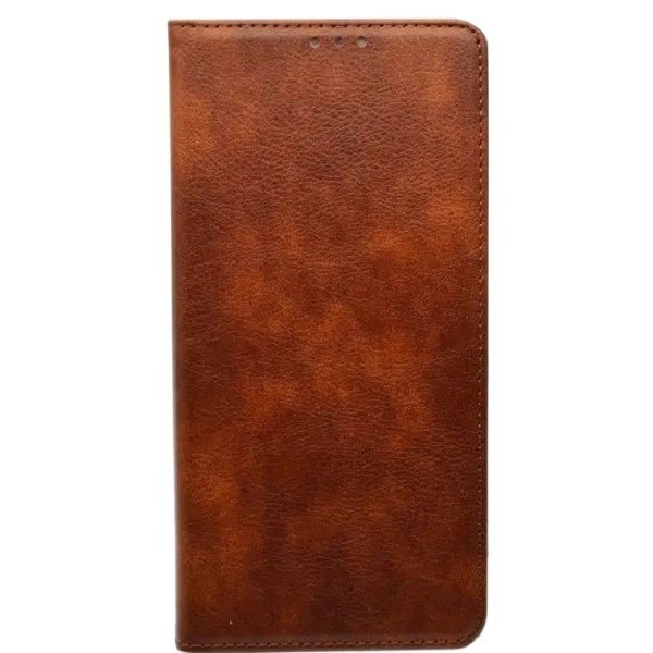 Чохол-книжка Leather Fold для Xiaomi Redmi 10C/Poco C40 Brown (Код товару:22606) Харьков - изображение 1