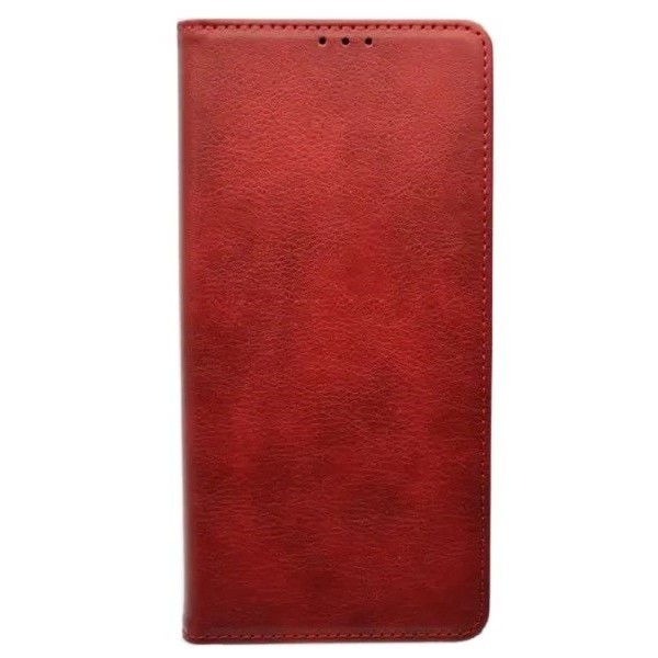 Чохол-книжка Leather Fold для Xiaomi Redmi 10C/Poco C40 Wine Red (Код товару:22609) Харьков - изображение 1